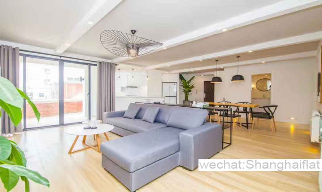 3br Jianguo W Rd modern apartment/former French Concession