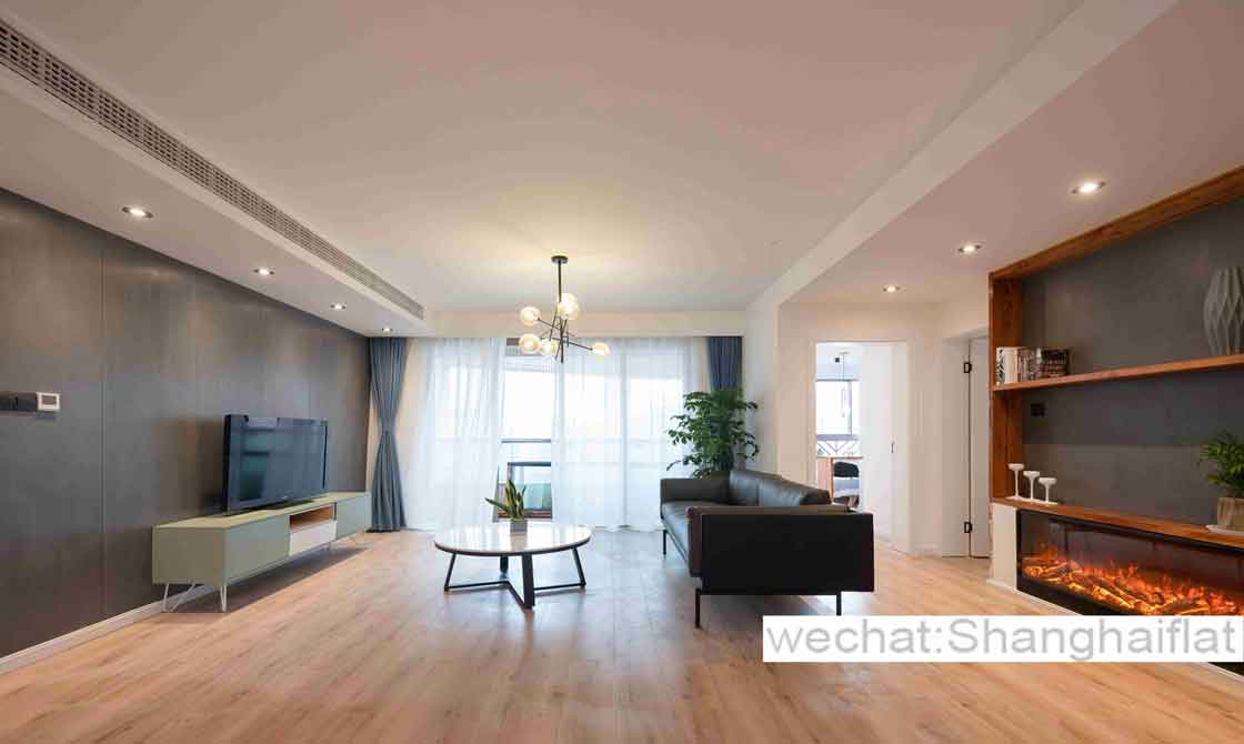 3br Shanghai Apartment with central AC in Bugao City/French Concession