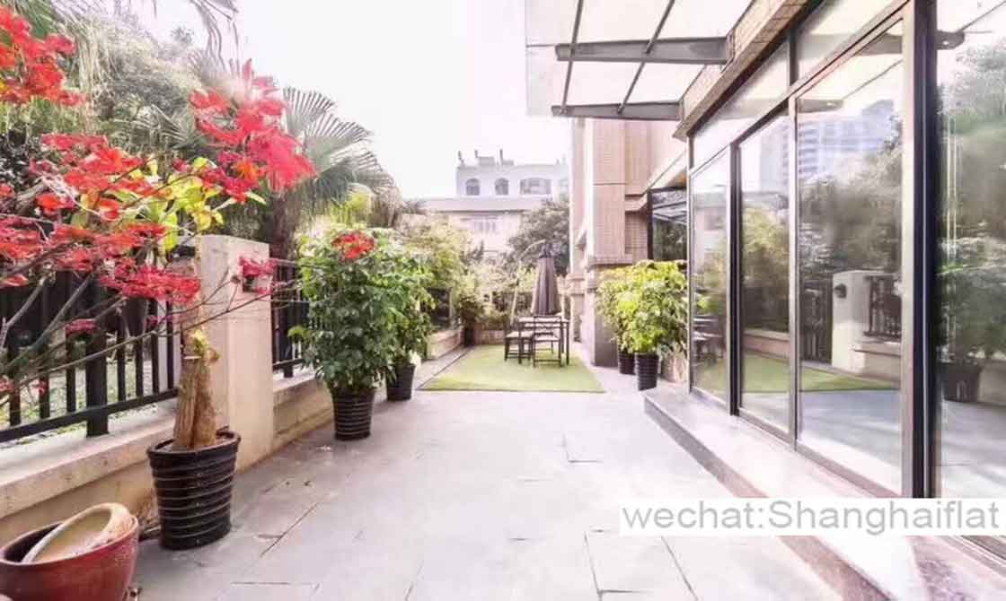 3br Joffre Garden Apartment with garden/French Concession