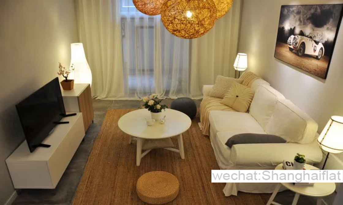 1+1br Apartment with garden at Fanyu Rd/Changning
