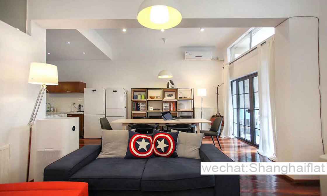 Highly recommended 3br Shanghai Apartment with garden in Fenyang Rd/Former French Concession