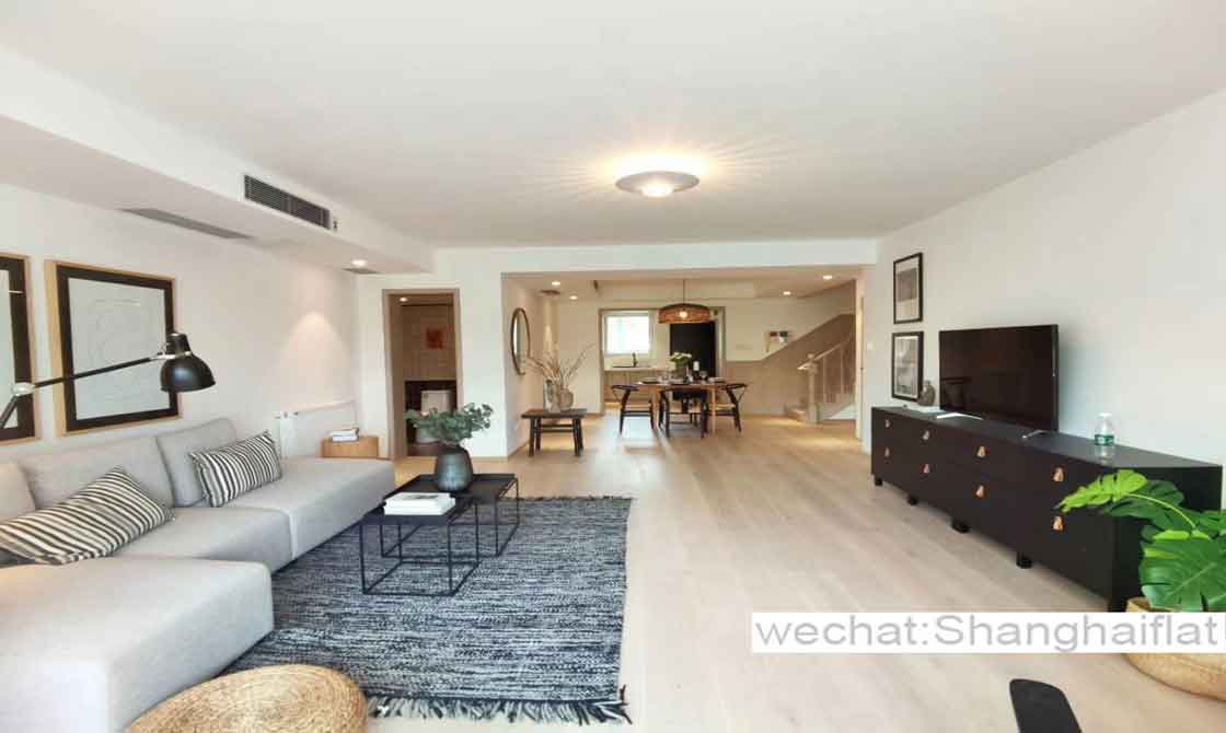 3br/3bath duplex apartment for rent in Hengshan Rd/French Concession