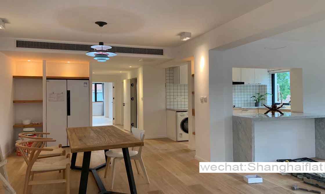 Renovated 2br/2bath apartment for rent in Julu rd/French Concession/Balcony/closet