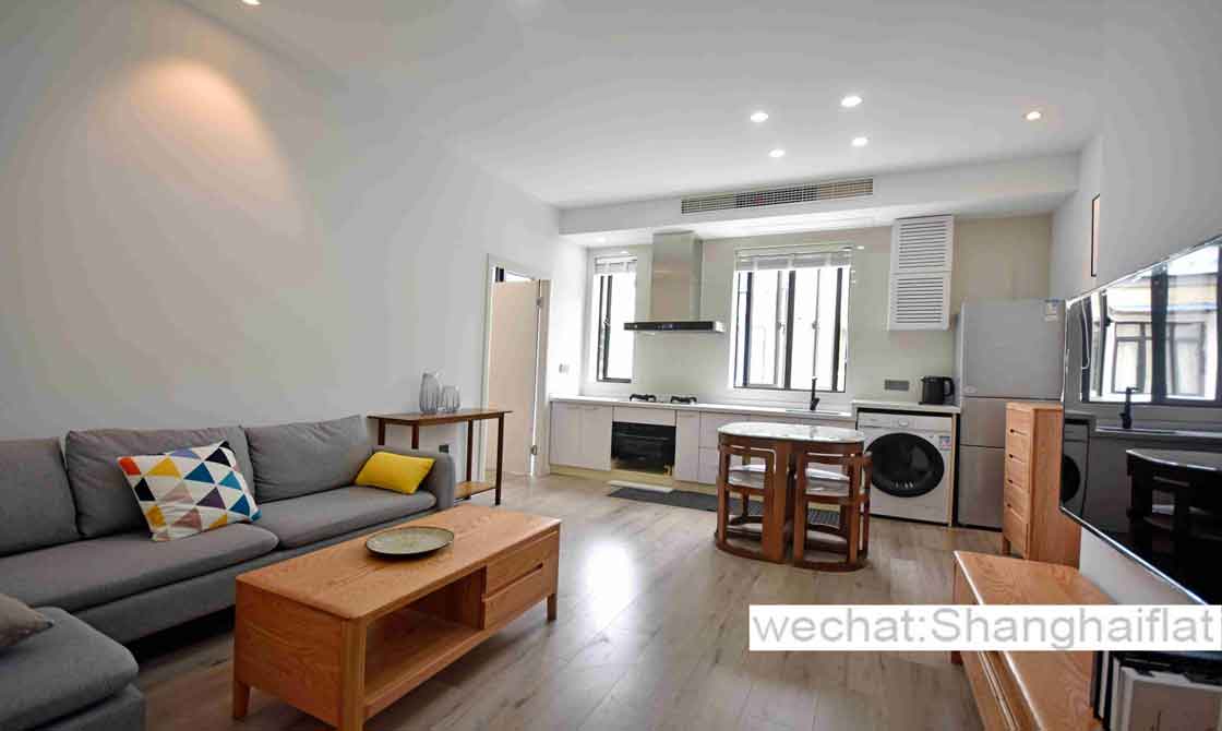 2nd floor lane house with balcony for rent at Huaihai M rd/French Concession/1br