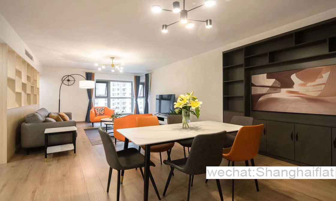 8 Park Avenue brand new 3br apt for rent in Jingan 