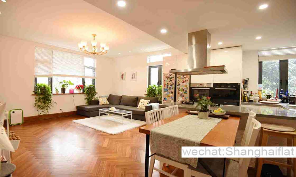 3br duplex lane house with private terrace in Wuyuan rd for rent/French Concession