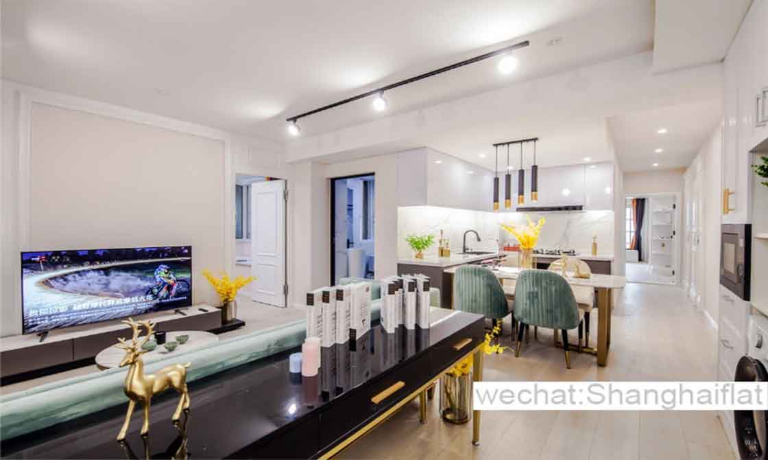 Newly refurbished 3br flat in Hunan Rd for rent /French Concession