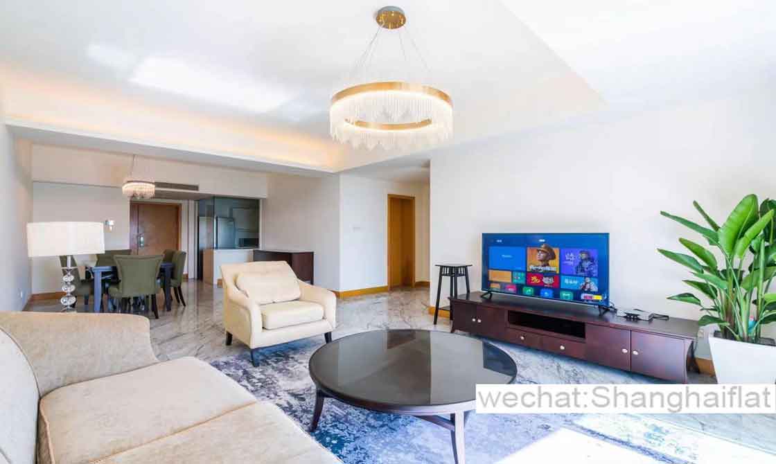 High floor 3br apartment with view for rent in Jingan Four Seasons