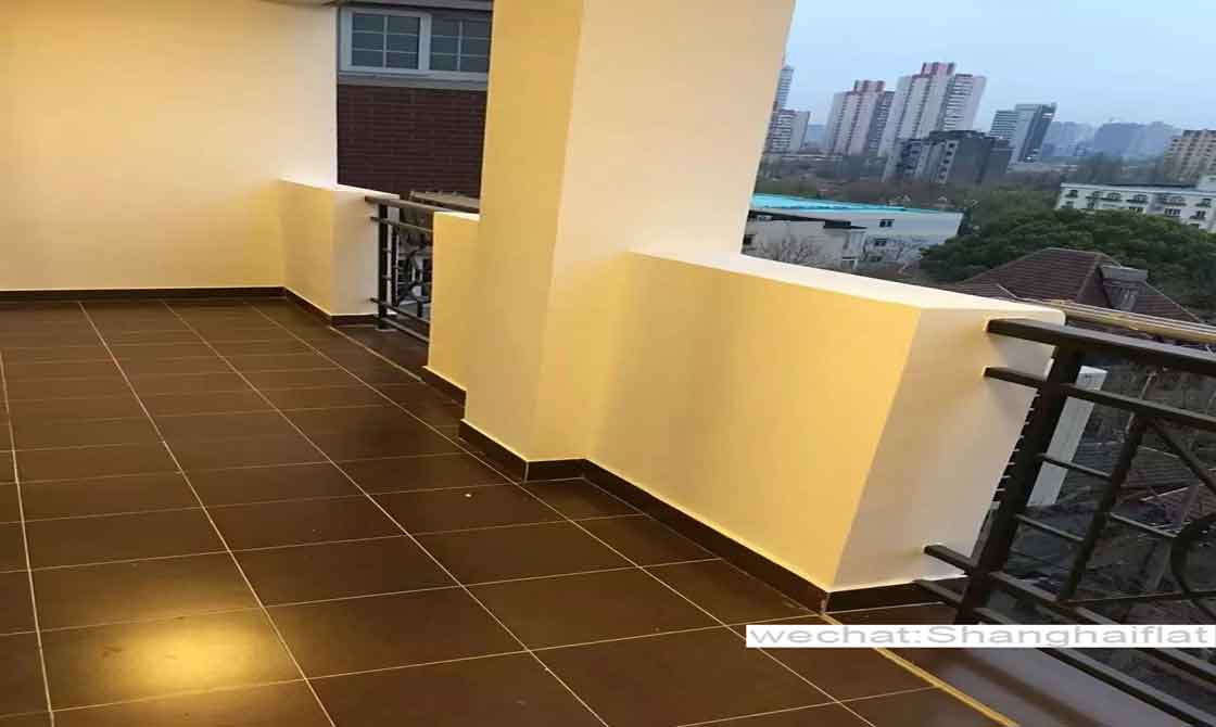 3br/2bath apartment with big balcony for rent on Anfu rd/French Concession