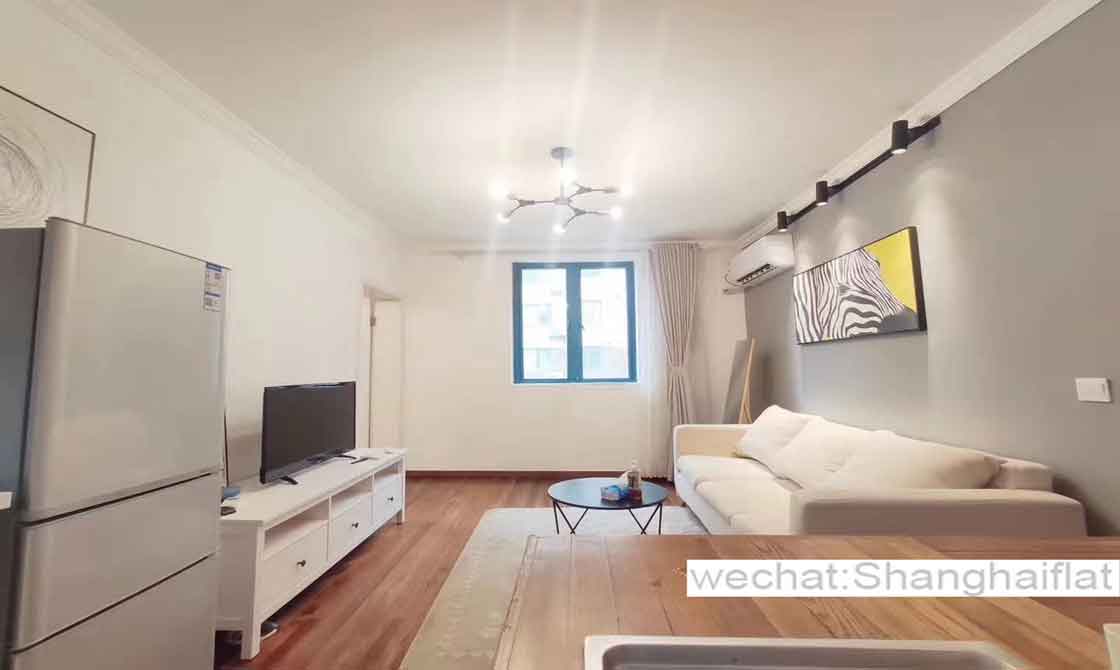 Stylish 1br apt for rent near Shanghai Library/Wuxing Rd/FFC