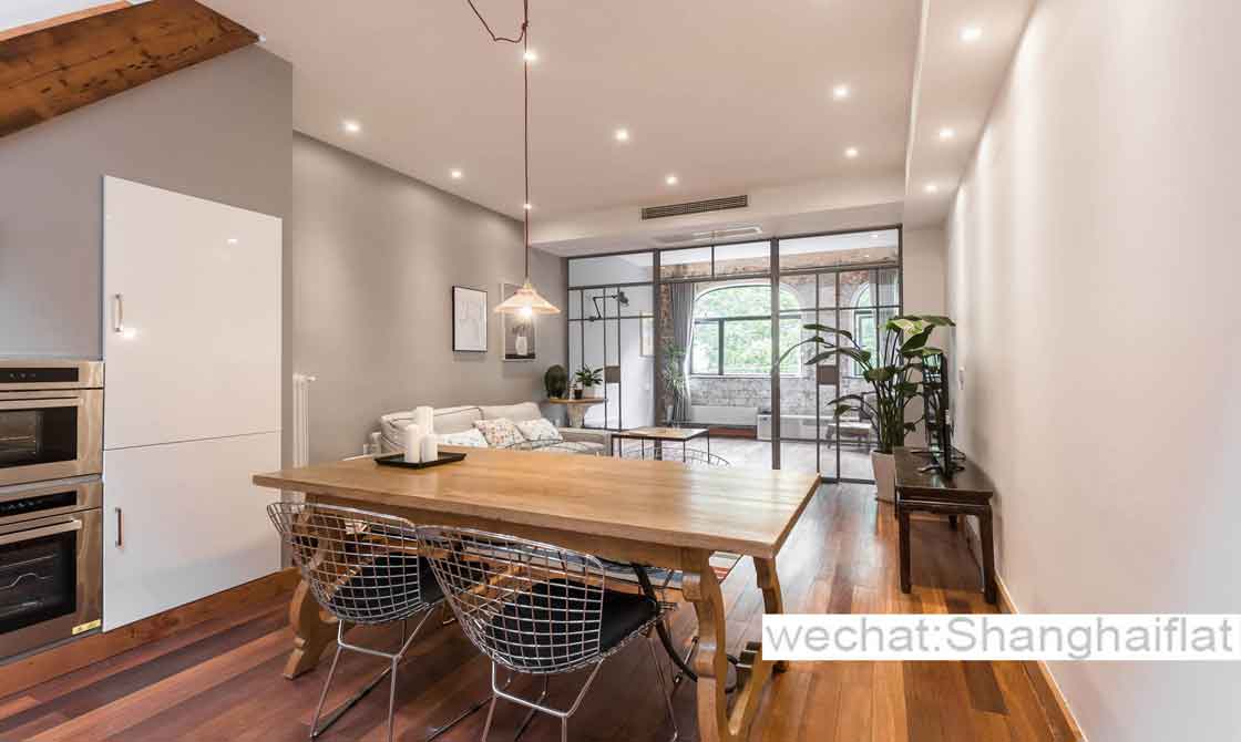 2br lane house apartment in Huaihai M Rd/former French Concession