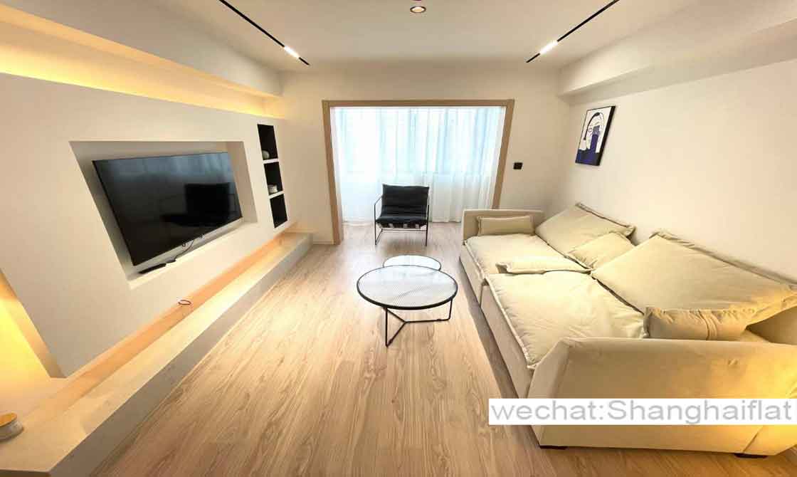 Modern 3br flat in an elevator building on Wuxing rd/French Concession