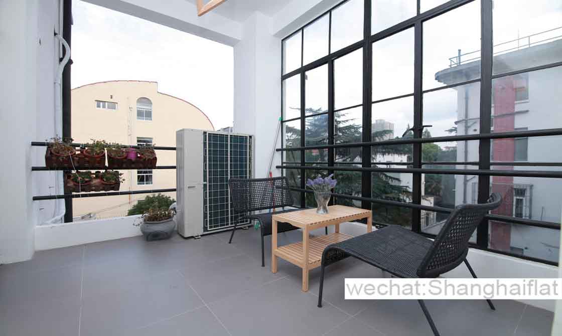 3br amazing lane house with patio in the French Concession/Gaoan Rd